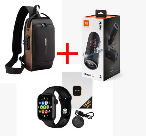 Bolso Antirrobo+ ParlantFlip6+ RelojT500